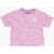 Converse All Star Chuck Taylor Floral Jacquard Crew-Neck T-Shirt Pink
