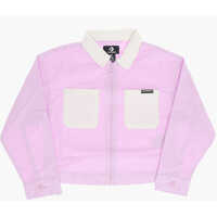 Jachete Lightweight Cotton Overshirt With Double Breast Pocket And Z Baieti