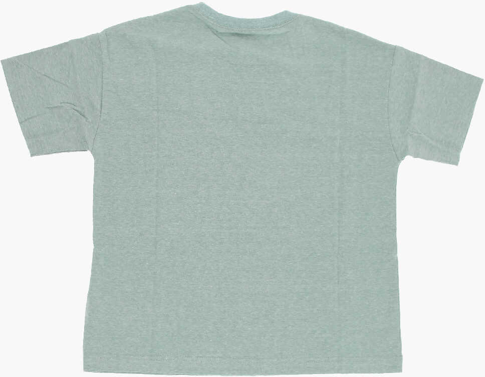 Tricouri Converse All Star Chuck Taylor Logo Printed Crew-Neck T-Shirt Green Baieti (BM 14086433) 3