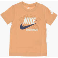 Tricouri Front Printed Crew-Neck T-Shirt Baieti