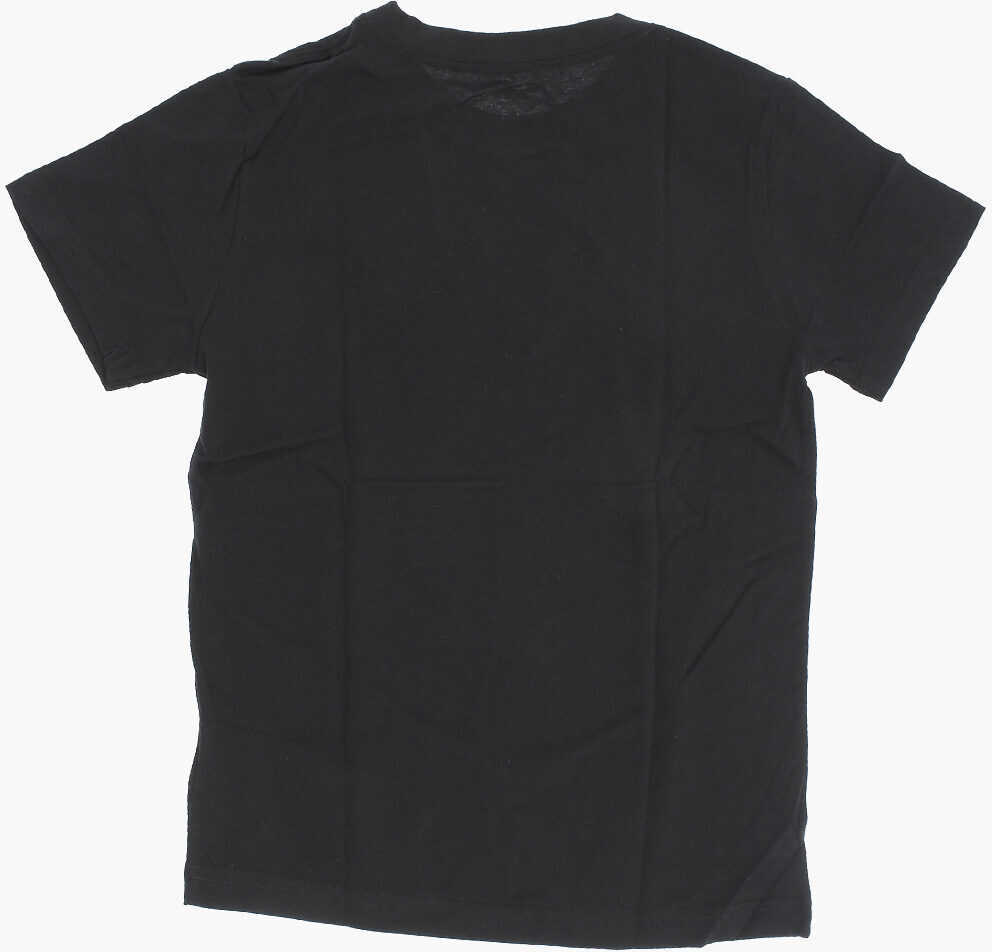 Tricouri Converse All Star Chuck Taylor Cotton Crew-Neck T-Shirt Black Baieti (BM 14086580) 3