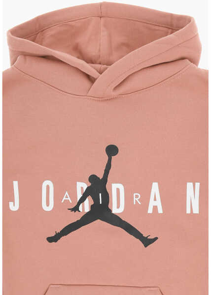 Bluze de trening Nike Air Jordan Fleeced Fabric Hoodie With Printed Logo Pink Baieti (BM 14086586) 2