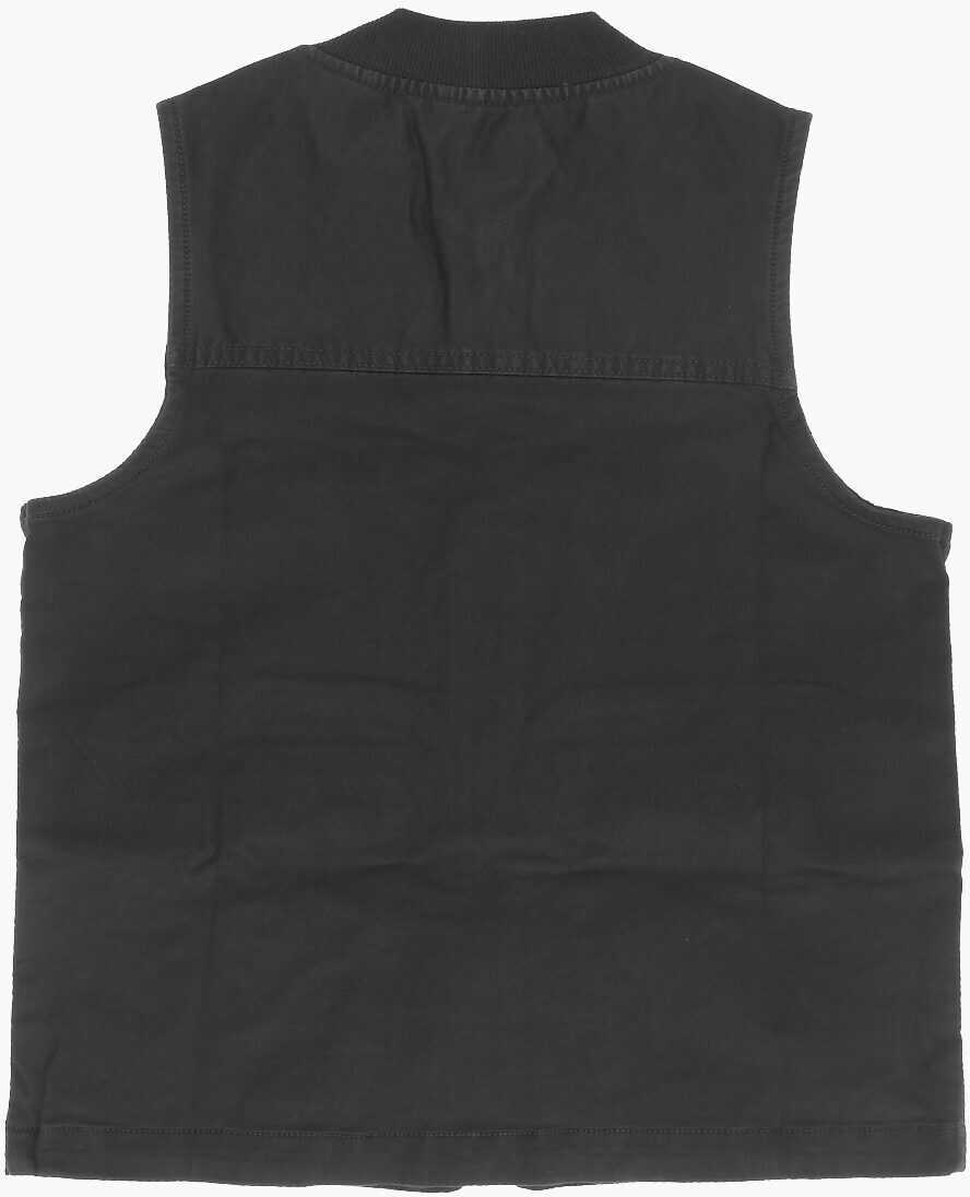 Jachete Converse Sleeveless Utility Jacket Black Baieti (BM 14086592) 3