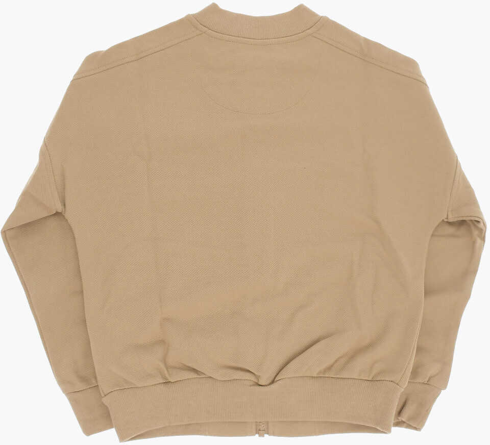 Bomber jacket Converse Zipped Closure Two-Pockets Lifestyle Bomber Brown Baieti (BM 14086598) 3