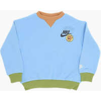 Bluze de trening Fleeced Cotton Blend Colorblock Crew-Neck Sweatshirt Baieti