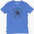 Converse All Star Chuck Taylor Logo Printed Crew-Neck T-Shirt Blue