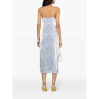 Rochii Michael Kors Dama - Rochii Michael Kors Michael Kors Dress With Petals Decoration BLUE Femei (BM 14093114) - B-mall.ro