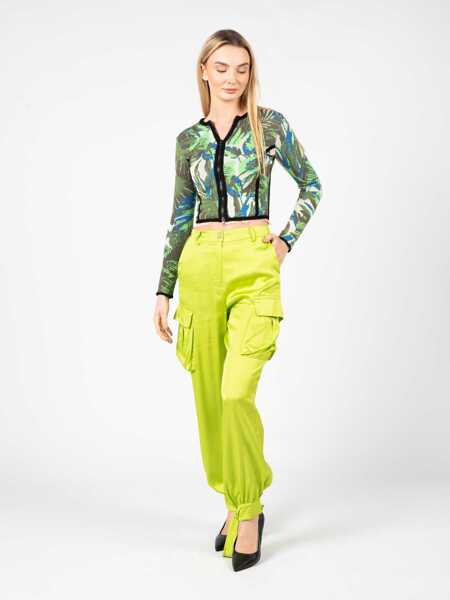 Pantaloni casual Pinko Panciotto 102639 Zielony Barbati (BM 14095808) 2