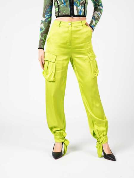 Pantaloni casual Pinko Panciotto 102639 Zielony Barbati (BM 14095808) 3