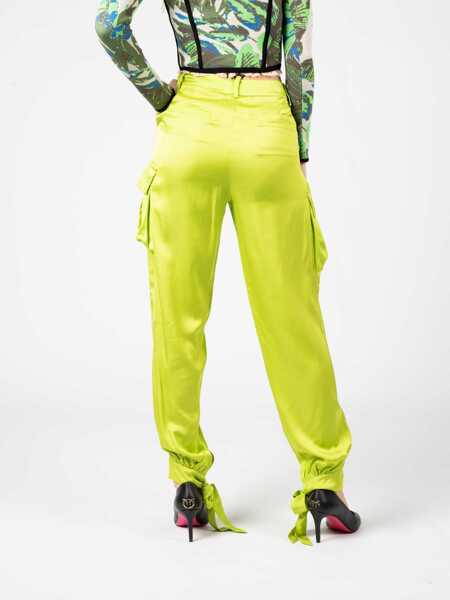 Pantaloni casual Pinko Panciotto 102639 Zielony Barbati (BM 14095808) 4