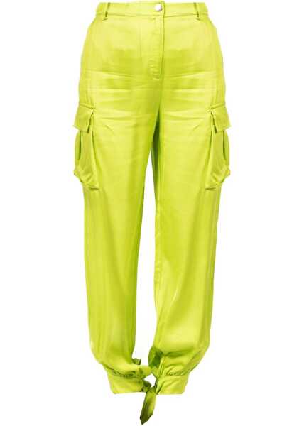 Pantaloni casual Pinko Panciotto 102639 Zielony Barbati (BM 14095808) 5