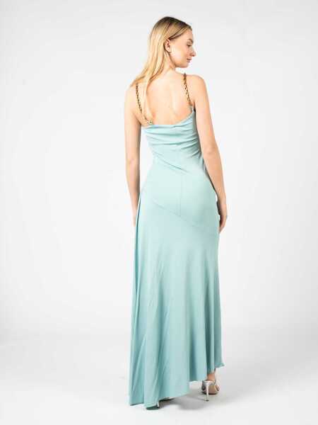 Rochii casual Pinko Soncino 1G17JG Zielony Femei (BM 14095829) 4