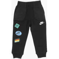 Pantaloni de trening Fleeced Cotton Blend Joggers With 3 Pockets Baieti