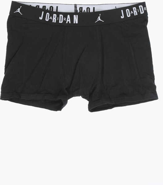Chiloti Nike Air Jordan Set 3 Pairs Of Stretch Cotton Boxer With Logoed E Black Baieti (BM 14096225) 2