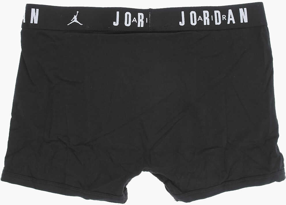 Chiloti Nike Air Jordan Set 3 Pairs Of Stretch Cotton Boxer With Logoed E Black Baieti (BM 14096225) 3