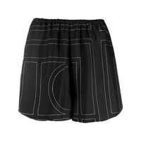 Pantaloni casual TOTÊME TOTEME Silk Pajama Shorts Femei
