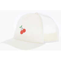 Caciuli Converse Solid Color Cap With Mesh Lining And Cherry Print