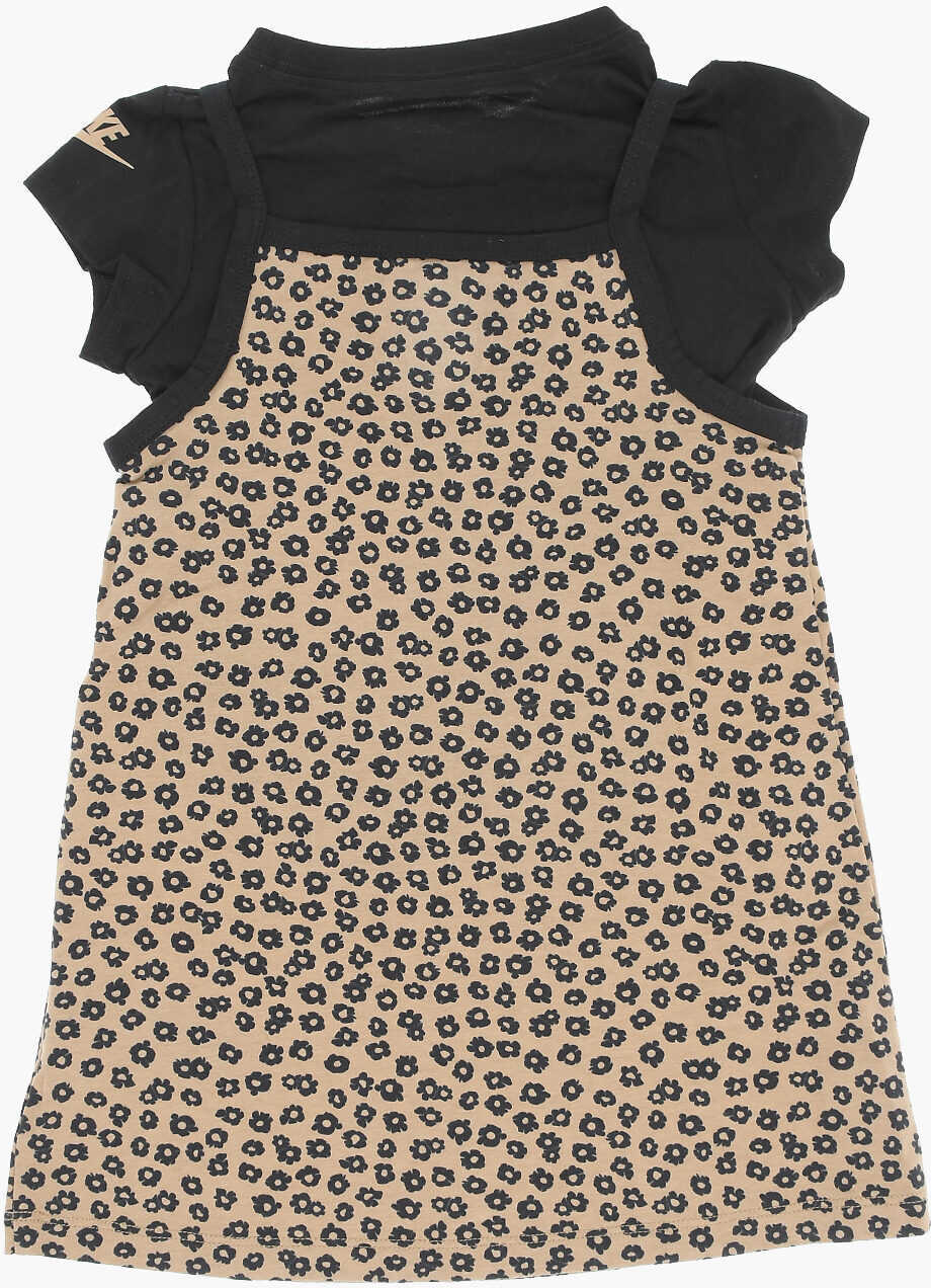 Tricouri Nike Floral Dress With T-Shirt Brown Fete (BM 14103644) 3