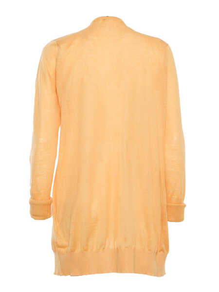 Cardigane Fabiana Filippi Orange cardigan with bow Orange Femei (BM 14104808) 2