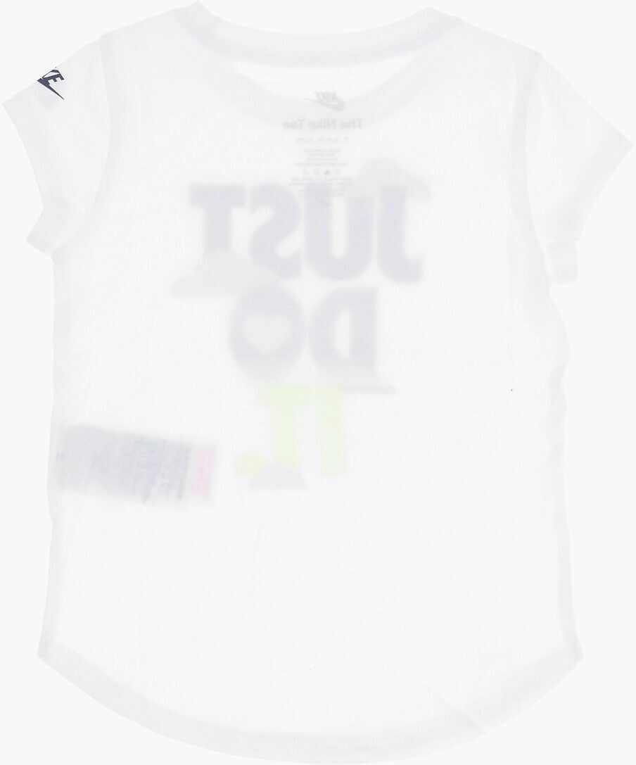 Tricouri Nike Embossed Printed Crew-Neck T-Shirt White Baieti (BM 14104946) 3