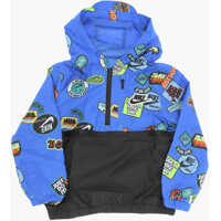 Jachete Rip Stop Checked Printed Anorak Baieti