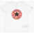 Converse All Star Chuck Taylor Frontal Printed Crew-Neck T-Shirt White