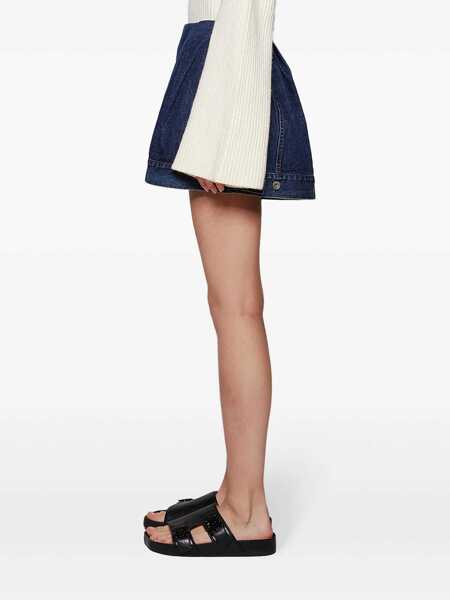 Pantaloni scurti Sacai Sacai Denim Shorts BLUE Femei (BM 14114009) 5