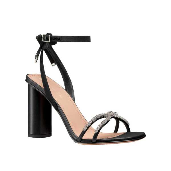 Sandale cu toc Dior Dior Sunset Sandals Black Femei (BM 14118083) 2