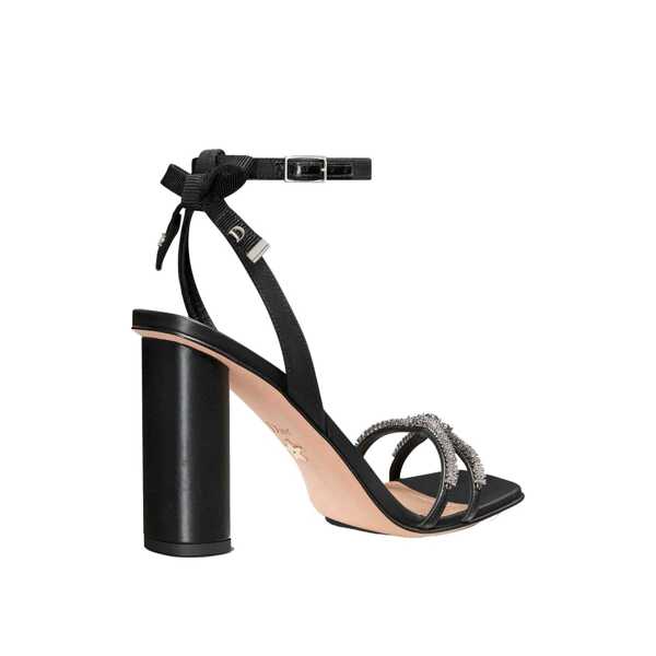 Sandale cu toc Dior Dior Sunset Sandals Black Femei (BM 14118083) 3