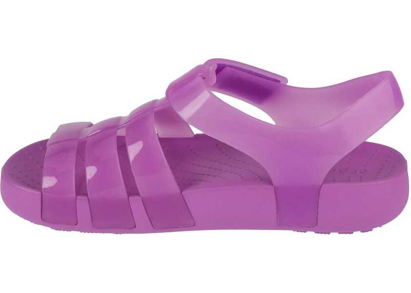 Sandale fara toc Crocs Isabella Jelly Kids Sandal Pink Fete (BM 14118404) 2