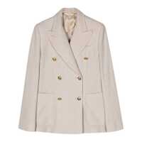 Sacouri Max Mara Cotton Double-Breasted Jacket Femei
