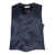 LUIGI BIANCHI Blue double-breasted vest Blue