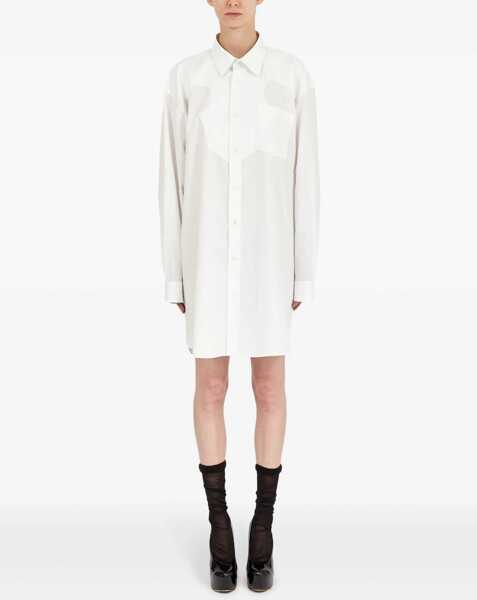 Bluze Maison Margiela Shirt Dress WHITE Femei (BM 14127524) 2