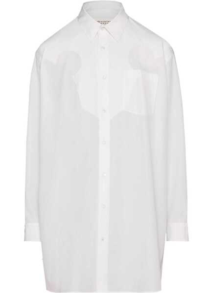 Bluze Maison Margiela Shirt Dress WHITE Femei (BM 14127524) 1