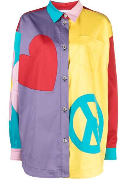 Camasi casual MOSCHINO JEANS Printed Shirt MULTICOLOUR Femei (BM 14127695) 1