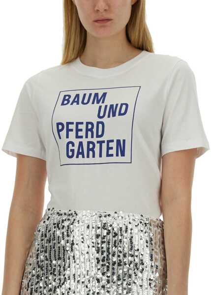 Tricouri Baum und Pferdgarten T-Shirt With Print WHITE Femei (BM 14128130) 4