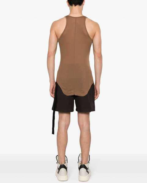 Tricouri Rick Owens Cotton Tank Top BROWN Barbati (BM 14128157) 4