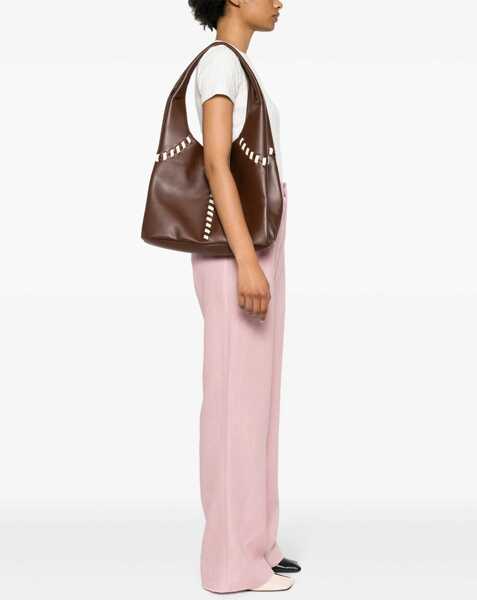 Genti de umar THEMOIR Bag Nymph Lace BROWN Femei (BM 14128724) 2