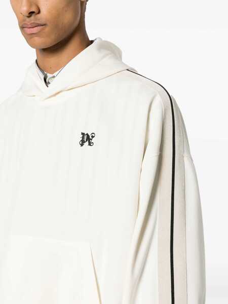 Bluze de trening Palm Angels Monogram Sweatshirt WHITE Barbati (BM 14128739) 5
