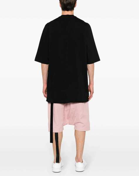 Tricouri Rick Owens Cotton T-Shirt BLACK Barbati (BM 14128844) 4