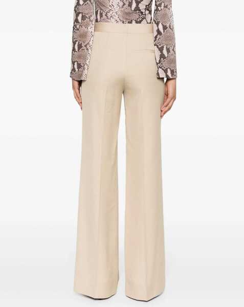 Pantaloni casual Stella McCartney Flare Fit Pants BEIGE Femei (BM 14129090) 4