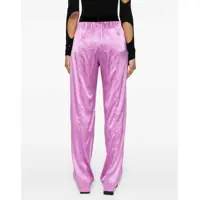 Pantaloni casual Dama - Pantaloni casual Tom Ford Pants With Logo PURPLE Femei (BM 14129567) - B-mall.ro