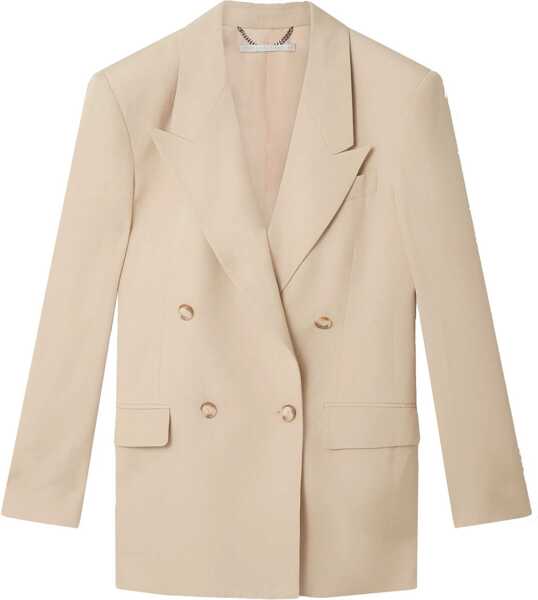 Sacouri Stella McCartney Double-Breasted Jacket BEIGE Femei (BM 14129702) 1