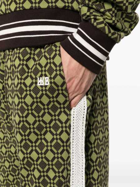 Pantaloni casual WALES BONNER Truck Pants Power GREEN Barbati (BM 14129909) 5