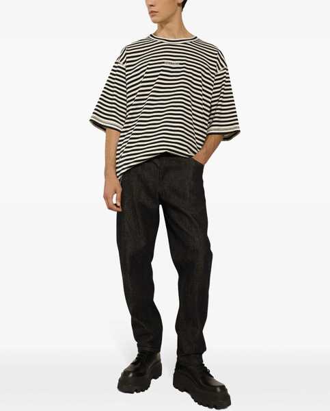 Tricouri Dolce & Gabbana T-Shirt With Logo MULTICOLOUR Barbati (BM 14130155) 2