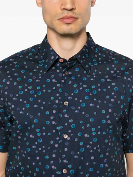 Camasi casual Paul Smith Printed Shirt MULTICOLOUR Barbati (BM 14130173) 5