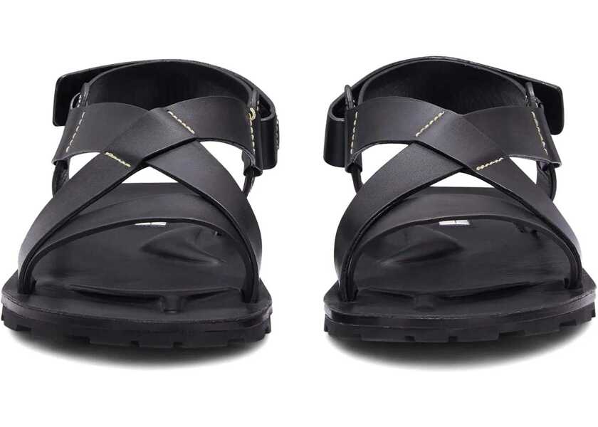 Sandale Jil Sander Low Sandal. BLACK Barbati (BM 14130194) 4