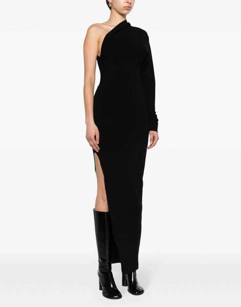 Rochii casual Rick Owens One-Shoulder Dress BLACK Femei (BM 14130515) 3