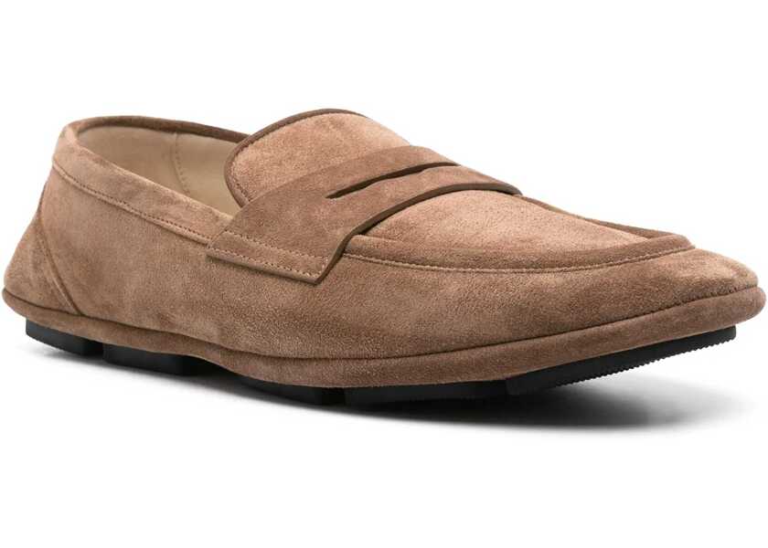 Mocasini Dolce & Gabbana Leather Drivers BEIGE Barbati (BM 14130596) 2