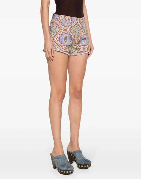 Pantaloni scurti ETRO Paisley Print Shorts MULTICOLOUR Femei (BM 14130611) 3